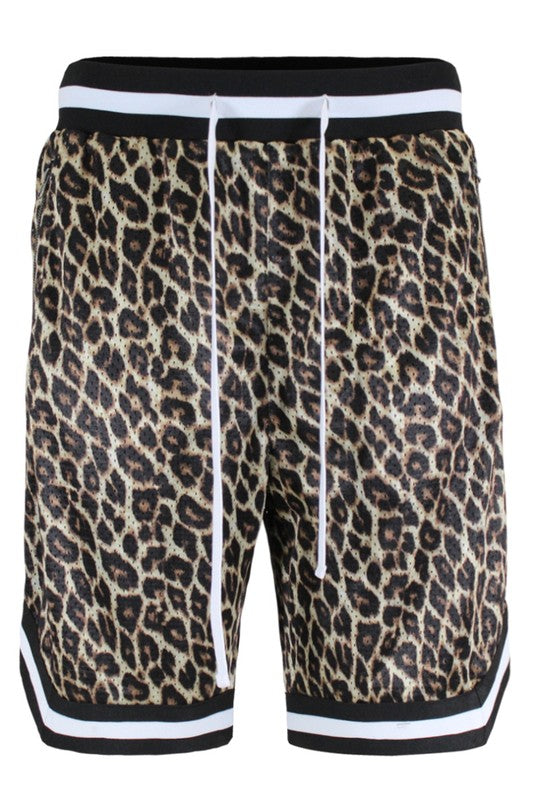 nike shorts leopard