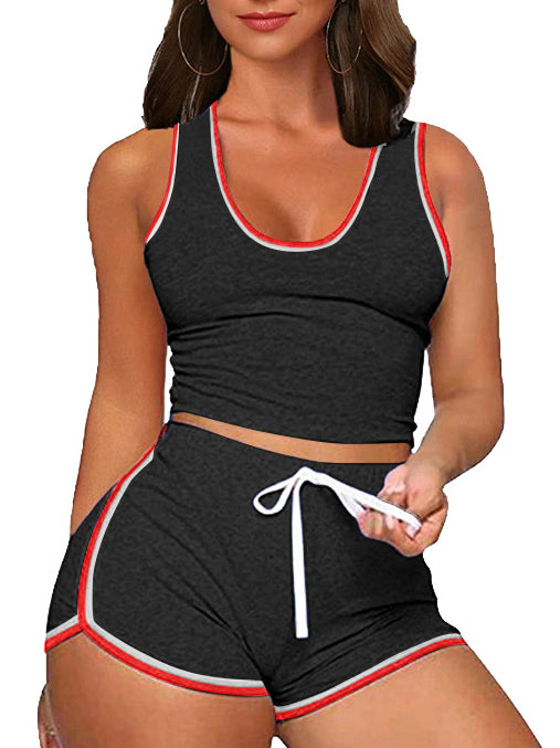 Bosses And Dimes Sexy Sports Wear Two-Piece Shorts Set - Bosses and Dimes